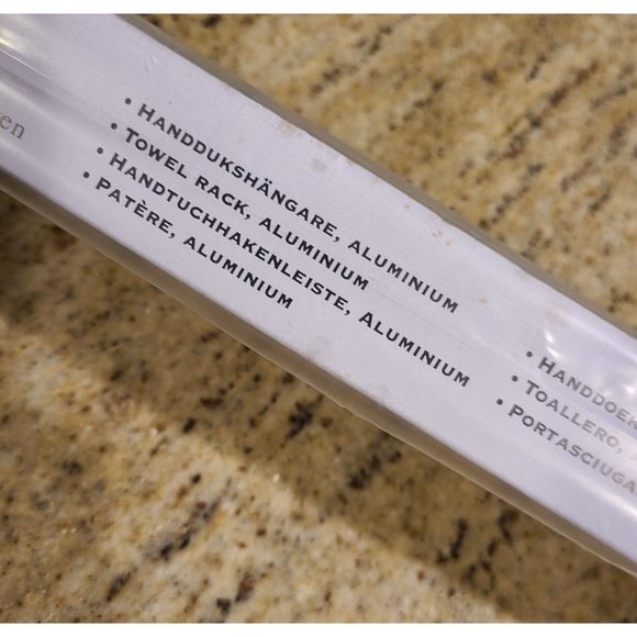 IKEA RÅÅN Studio Copenhagen - Aluminum Towel Hooks Rail/Racks - Picture 6 of 7